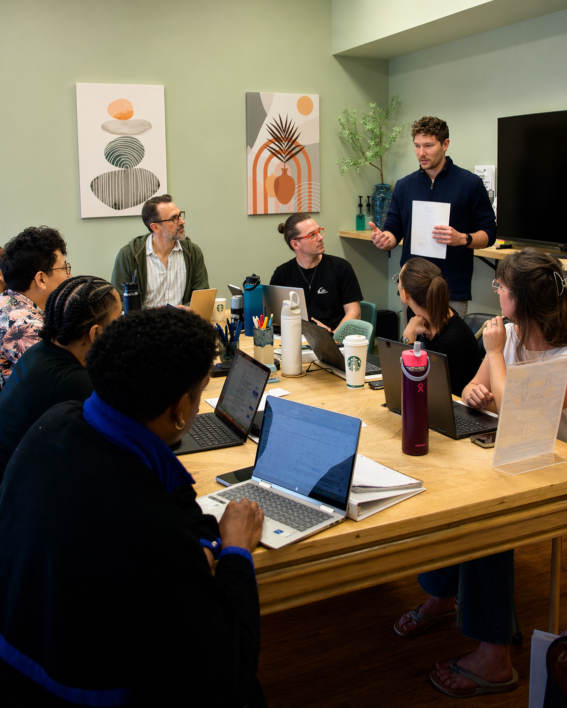 Devin Tryan coaching entrepreneurs